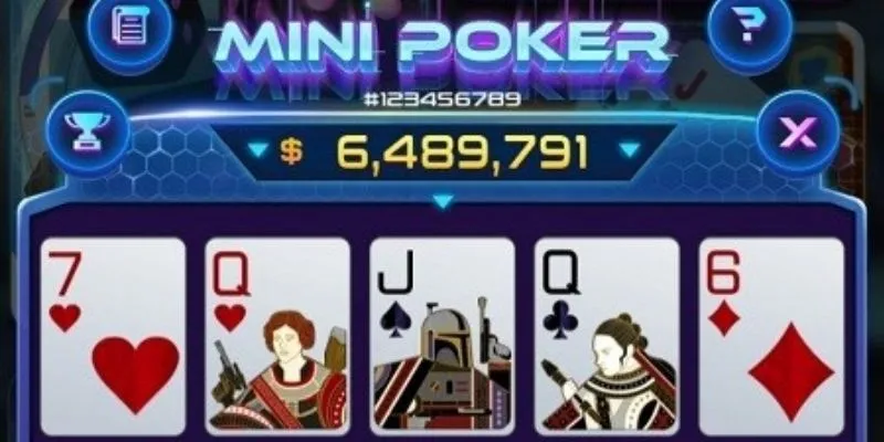 Mini Poker loi choi don gian