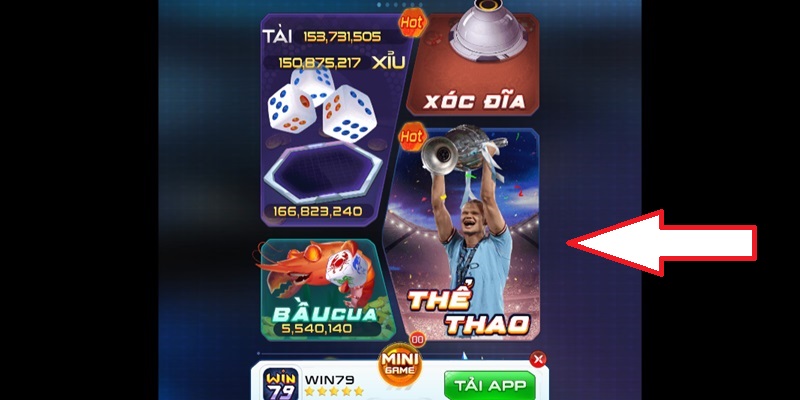 gioi thieu the thao