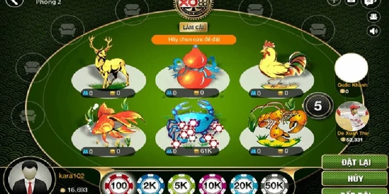 Van game bau cua online dam bao tinh minh bach