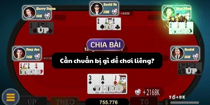 can chuan bi gi de choi lieng