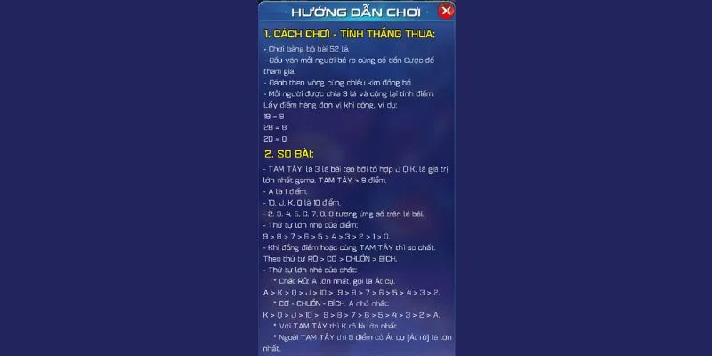 huong dan luat choi cao to chi tiet tu a z huong dan luat choi cao to chi tiet tu a z