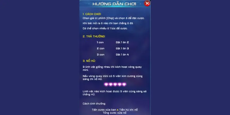 luat choi bau cua co ban danh cho nguoi moi