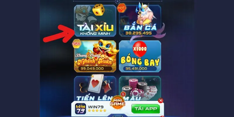 tai xiu khong minh win 79 va tong quan nhung dieu anh em can biet