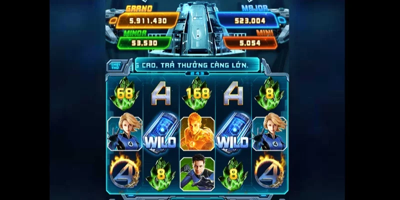 tham gia quay thuong Game Fantastic 4 Win79 de dang cho hoi vien