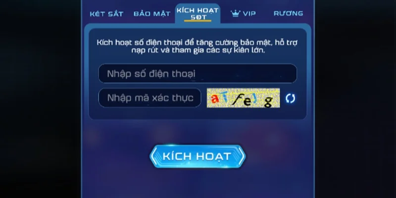 thiet lap bao mat an toan cho tai khoan cuoc